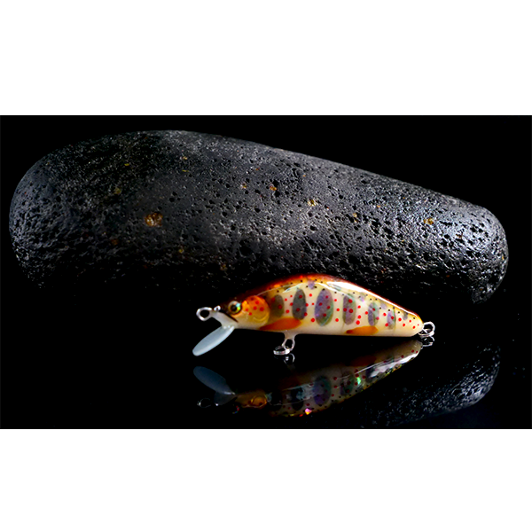 poisson nageur nacré coloris truite sauvage